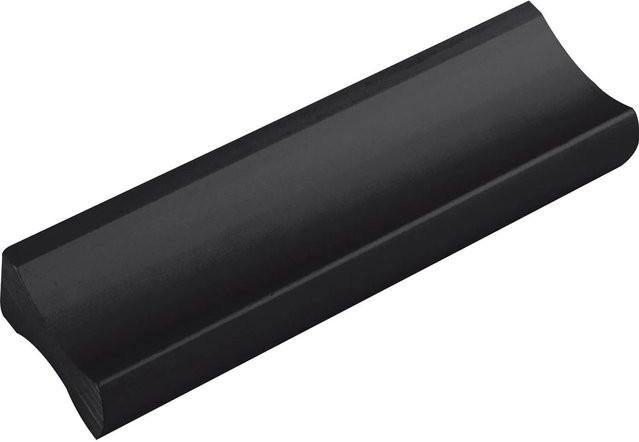 Alles im Griff Möbelgriff Alto aus Aluminium in Schwarz Matt, Breite: 32 mm, Höhe: 58 mm - Bild 1