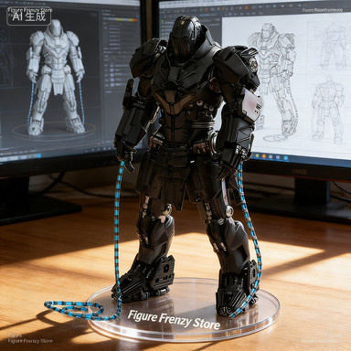 ZD Iron Man 2 Whiplash MARK 2, Actionfigur, Leuchtend - Bild 1