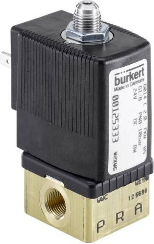 Bürkert Magnetventil 170720 6014 in Schwarz - Bild 1