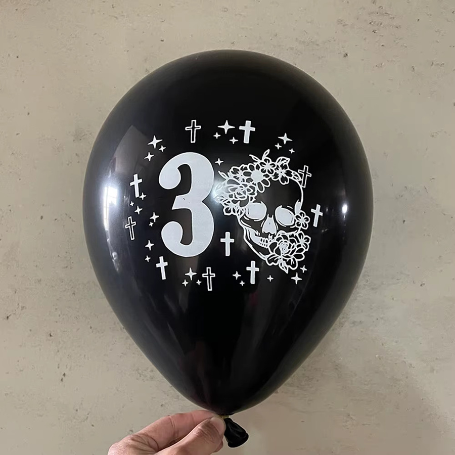 AADECORZZ Rip to my 20s Luftballons in Schwarz für die Geburtstagsdekoration - Bild 2