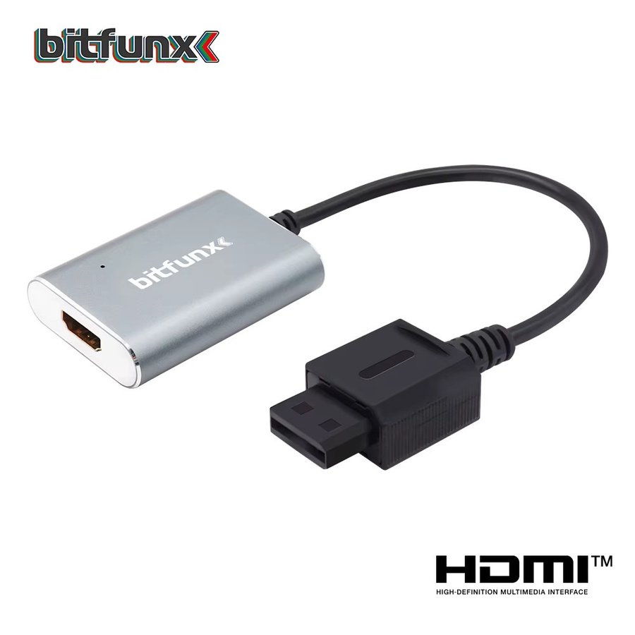 Bitfunx HDMI Adapter für Nintendo Wii Retro-Spielekonsolen NTSC und PAL zur HD-Anbindung - Bild 5