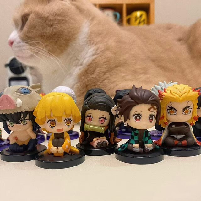 Q Posket Demon Slayer Kimetsu No Yaiba Mini-Figuren, PVC-Puppen - Bild 1