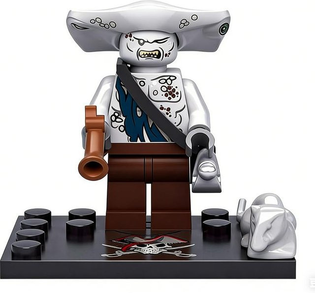 Yiran toy 1 Marine Piraten Captain Jack Sparrow, Mini Bausteine, Einzelfigur - Bild 1