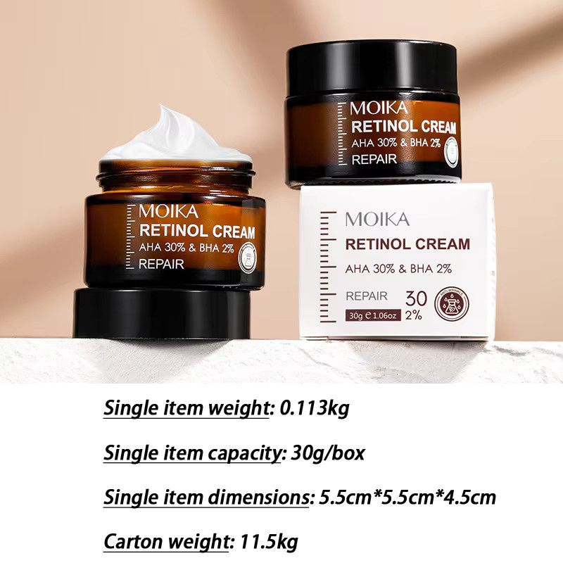 MOIKA Retinol Reparaturcreme, 30g, Gesicht, Unisex - Bild 4