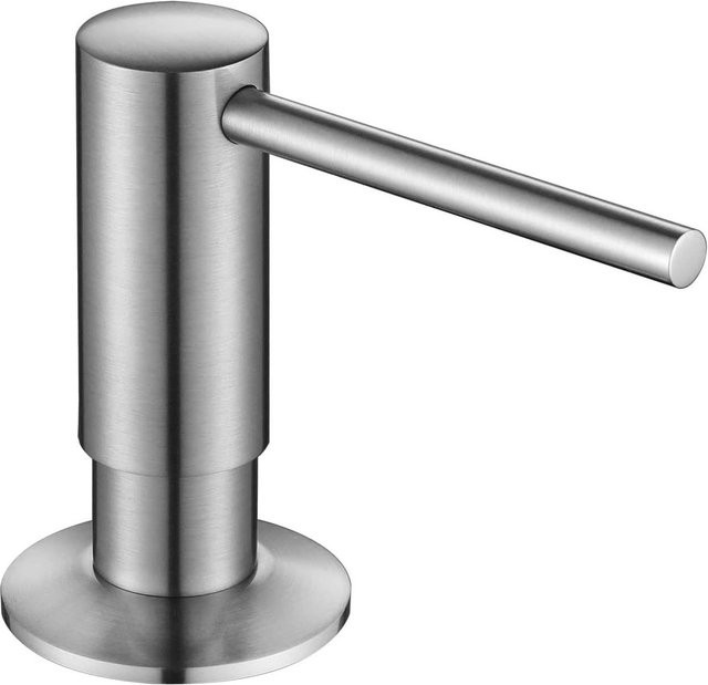 Bytelike Einbau-Seifenspender für Spülbecken mit drehbarem Pumpkopf aus Edelstahl in Schwarz, Gold oder Silber - Bild 1