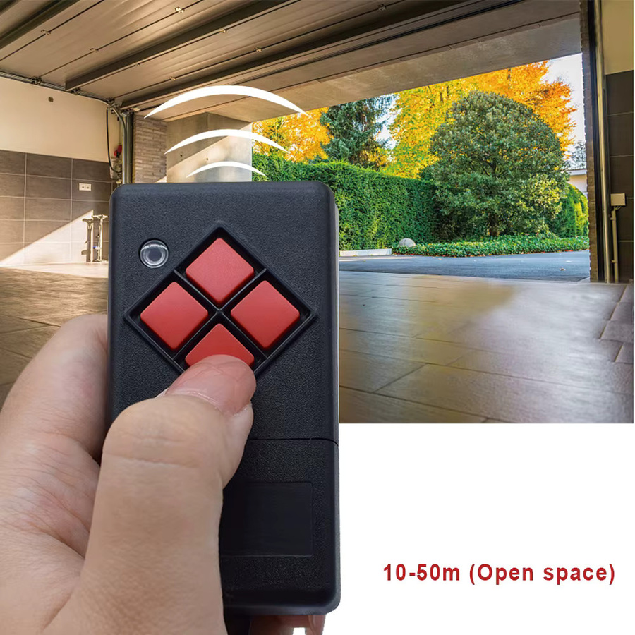 DICKERT Garagenfernbedienung Handsender 27 MHz in Rot und Schwarz (Modell MAHS27-01 MAHS27-04) - Bild 5