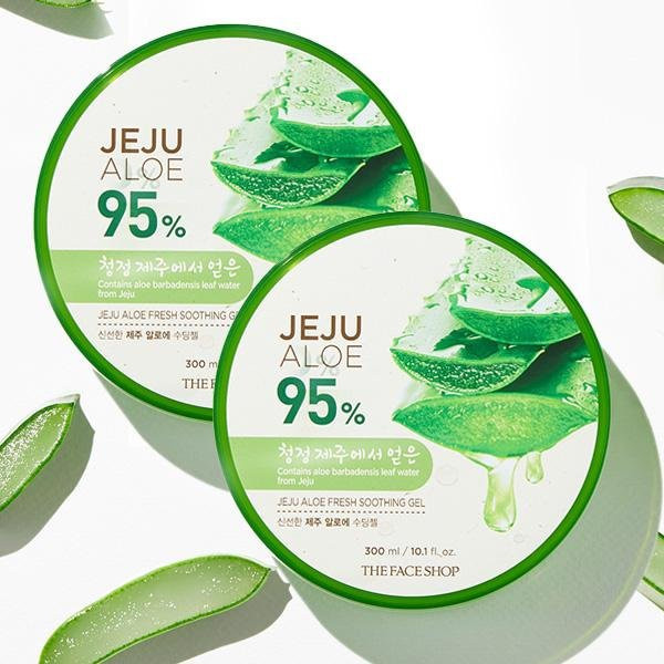 The Face Shop Gel mit Aloe Vera, 300 ml, für Gesicht und Körper - Bild 1