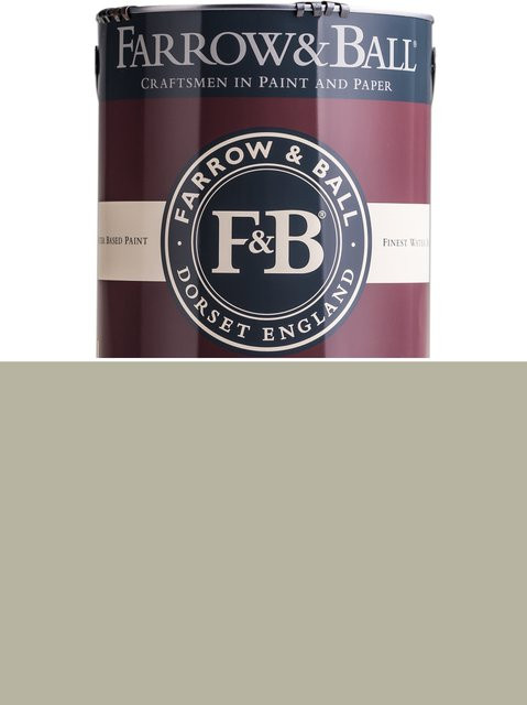 Farrow & Ball Exterior Eggshell Holzschutzfarbe French Gray 18 in Grau-Grün, 2,5 l - Bild 1