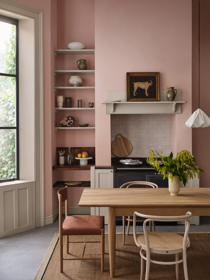 Paint & Paper Library Architects Matt Wandfarbe Rose Cluster 717, 5 l - Bild 1