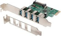 Digitus USB 3.2 Gen 1 PCIe Erweiterungskarte mit 4 USB-A Ports - Bild 2