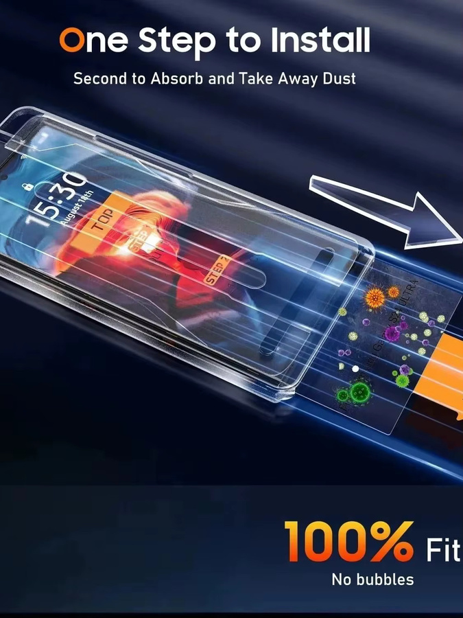 4er-Pack Anti-Peeping Displayschutzfolie aus gehärtetem Glas für iPhone 17 16 15 14 13 12 X-Serie in Transparent mit Datenschutzfunktion - Bild 5