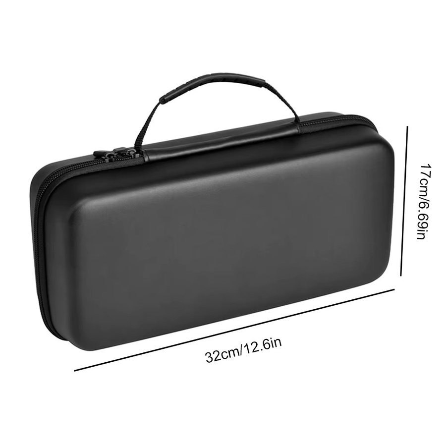 Lenovo Legion Go S EVA-Hartschalen-Tragetasche, wasserdichte und stoßfeste Reise-Aufbewahrungstasche in Schwarz - Bild 4