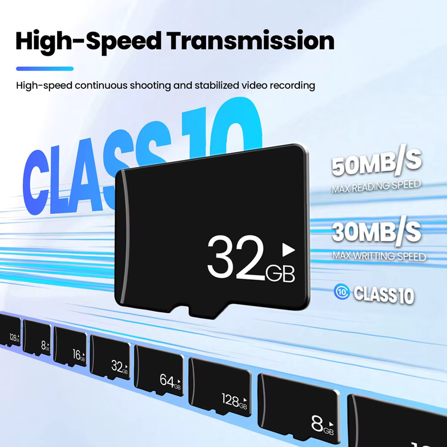 JASTER Micro SD Speicherkarte in Schwarz mit C10 U3 V30 A1 Spezifikationen - Bild 3