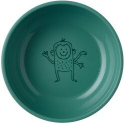 Mepal Mio Kinderschale aus Melamin in Deep Turquoise, mikrowellen- und spülmaschinenfest - Bild 1