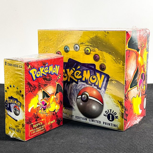 Wizards Pokémon PKM-Basisset 1ST Edition Booster Box, 102 Stück/396 Stück - Bild 1