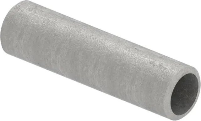 FeNau Rohrverbinder aus V2A Edelstahl in Silber, Steckbar ohne Mittelsteg, Durchmesser: 21,3 mm, Wandstärke: 2,0 mm, Länge: 65 mm - Bild 1