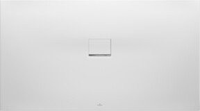 Villeroy & Boch Duschwanne Squaro Infinity Eck-Einbau rechts, Farbe: Beige, B/T/H: 170 x 75 x 4 cm - Bild 1