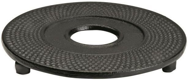 IBILI 621000 Orientalischer Untersetzer für Teekanne aus Gusseisen in Schwarz, B/T/H: 13 x 13 x 7 cm - Bild 1