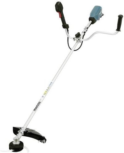 Makita Akku Rasentrimmer UR016GZ 40V mit Hosenträgergurt und Kunststoffmessern - Bild 1