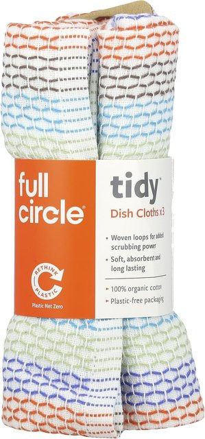 Tidy™ Geschirrtuch Set, Mehrfarbig, 3 Stück in Weiß - Bild 1