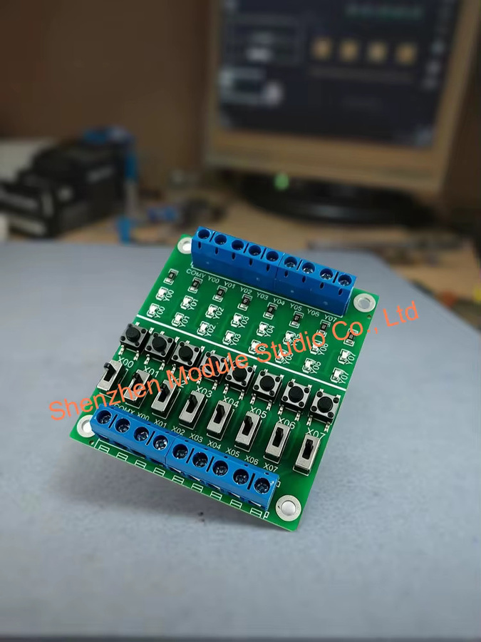 SPS-Debugging-Board 8-Kanal Ein- und Ausgangsplatine für Simulation und Test, Grün - Bild 5