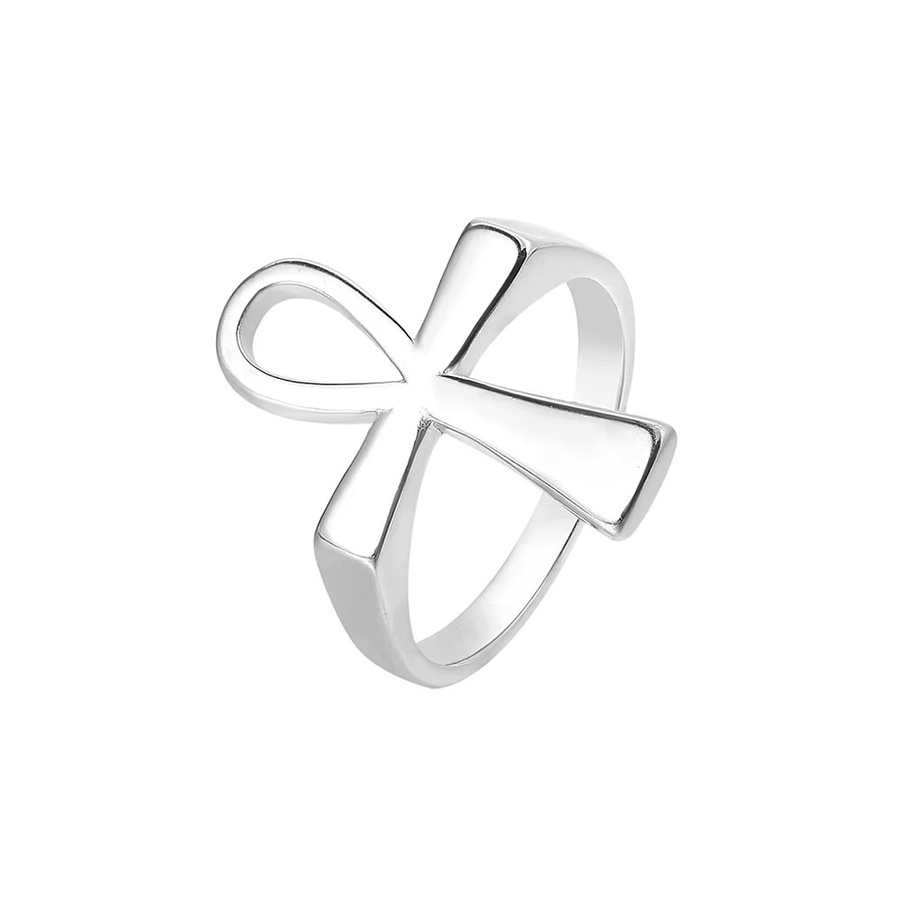 TOGA PULLA Ring Edelstahl, Silber, Punk, Unisex - Bild 5