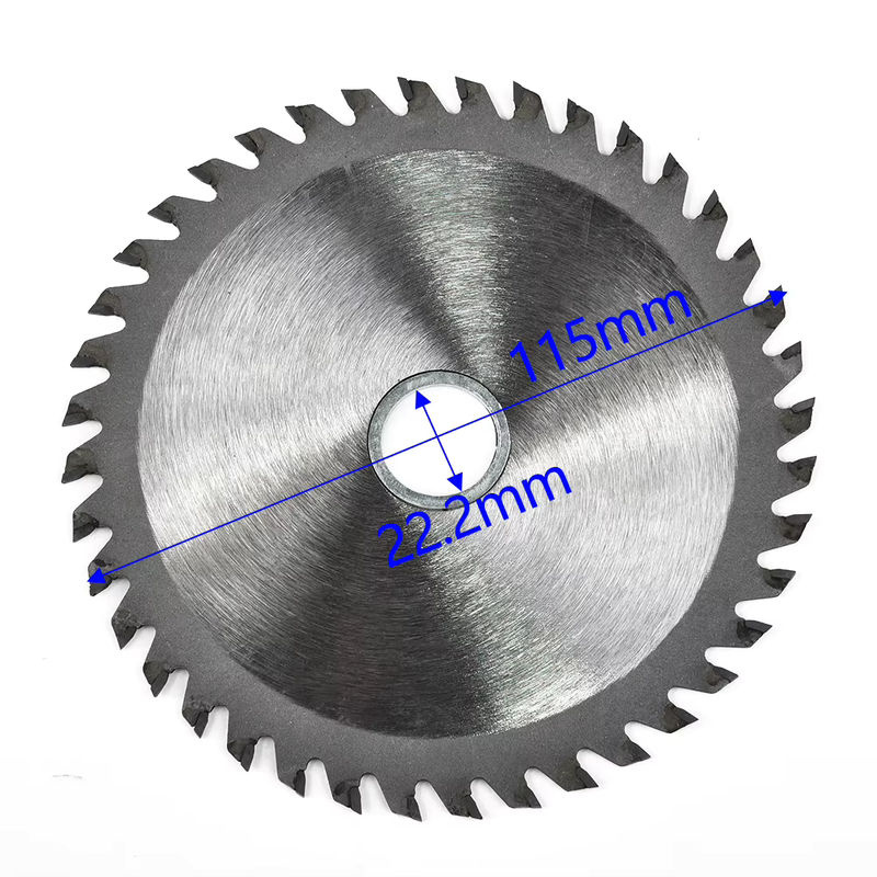Vibratite Kreissägeblatt aus Legierung mit 40 Zähnen für Holz und Kunststoff, Durchmesser: 115 mm, Farbe: Silber - Bild 3