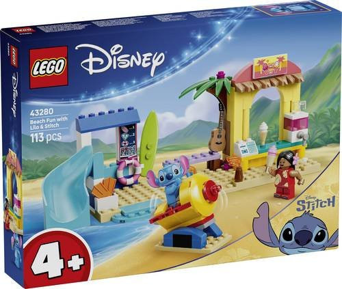 LEGO Disney Spaß am Strand mit Lilo und Stitch Konstruktionsspielzeug