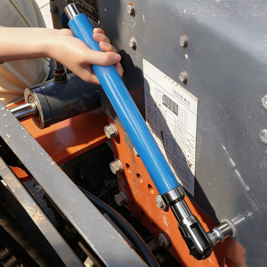 NIUXIANG 1/2 Zoll Ratschenschlüssel Verlängerung mit 72 Zähnen in Blau für Autoreparaturen und Mechaniker-Handwerkzeug - Bild 2