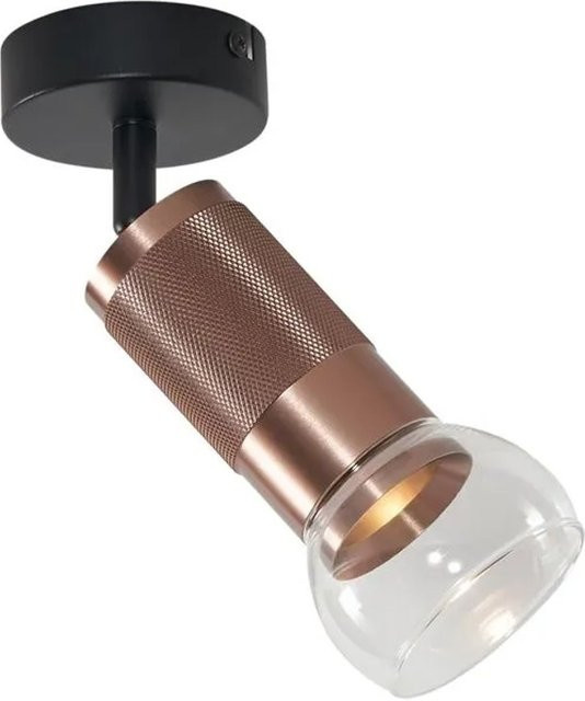 QAZQA Moderner Deckenspot Veerle in Dark Bronze, verstellbar - Bild 1