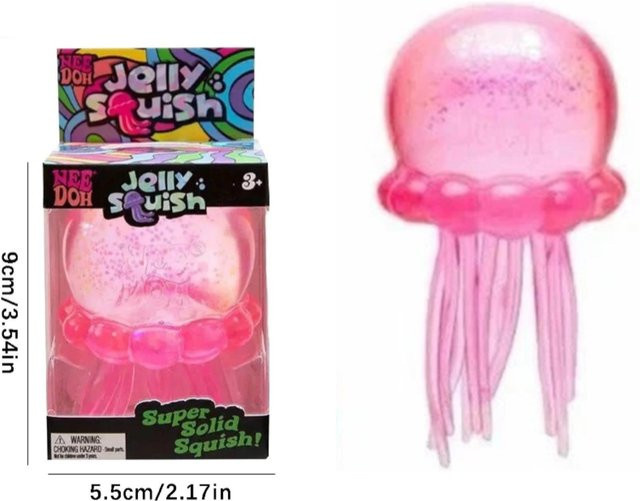 NeeDoh Quallen Quetschspielzeug, Stressabbau Knet-Fidget-Spielzeug - Bild 1