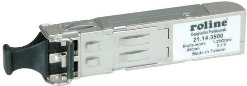 Roline SFP-Transceiver-Modul 21.14.3500 Ethernet/LAN in Silber - Bild 1