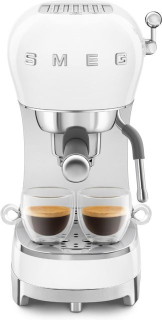 Smeg Siebträgermaschine ECF02WHEU in Weiß - Bild 1