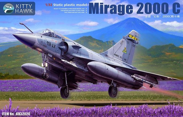 Kitty Hawk Mirage 2000 C, Fahrzeug, 1:32, ab 14 Jahre - Bild 1