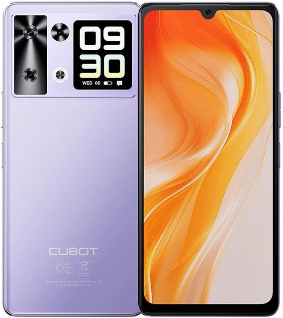 Cubot P90 Smartphone Android 15 mit 256 GB Speicher, 12 GB RAM, 6,88 Zoll 120Hz Display, 64 MP Kamera und NFC in Violett - Bild 1