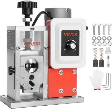 VEVOR Elektrische Abisoliermaschine 400W für Kabel 1,5–40 mm mit motorisiertem Drahtschäler und V-förmigen Rollen - Bild 1