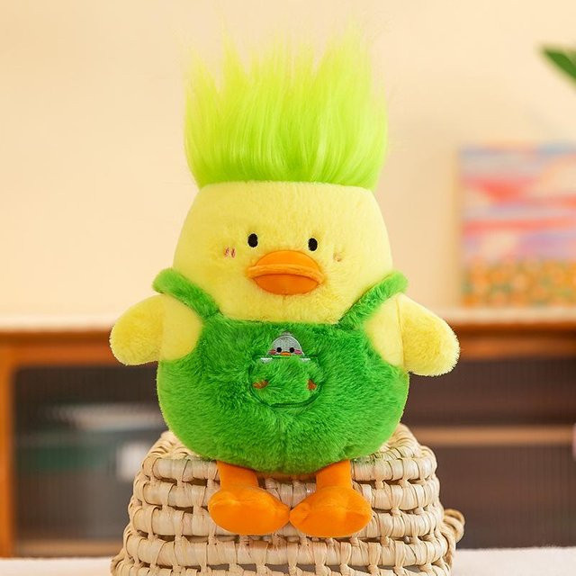 Satedudu Ente Plüschpuppe Kissen 25cm - Bild 1