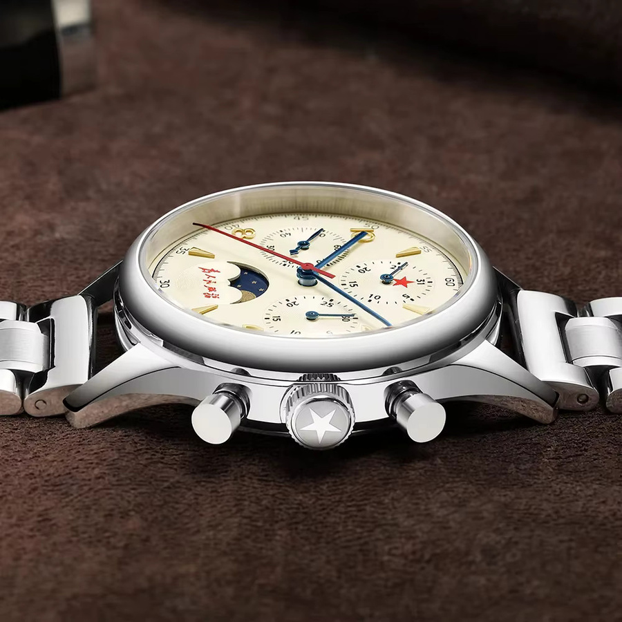 SEAKOSS Chronograph, Automatik, Edelstahl, 40 mm, Herren - Bild 2