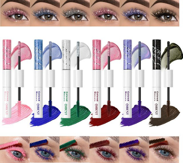 Glänzende Mascara, 2-in-1 - Bild 1