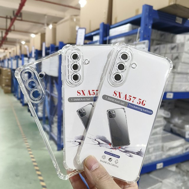 Stoßfeste transparente TPU-Hülle für Samsung Galaxy A57 5G mit Airbag-Schutz - Bild 1