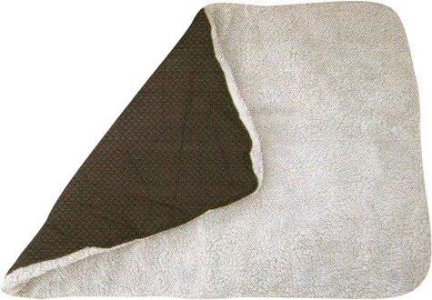 HEIM Hunde-Decke aus Polyester in Grau/Schwarz - Bild 1