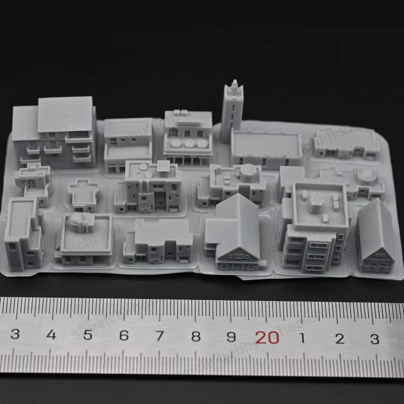 SHUAICHI Haus Gebäude Modell, Architektur Harz Diorama, Simulation - Bild 2