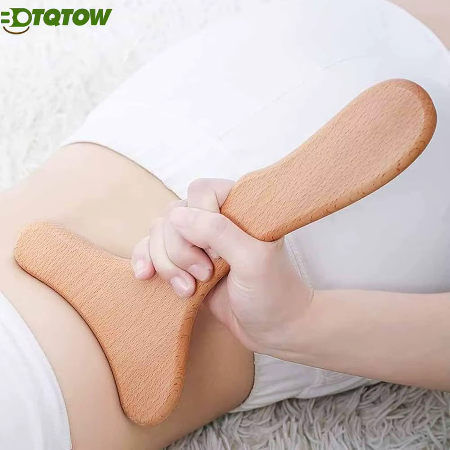 BOTQTOW Holz Massage Werkzeug für Maderotherapie und Lymphdrainage, Unisex - Bild 2
