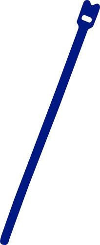 FASTECH Klettkabelbinder ETK-7-200-0426 zum Bündeln mit Haft- und Flauschteil, Blau, Länge: 200 mm, Breite: 7 mm - Bild 1