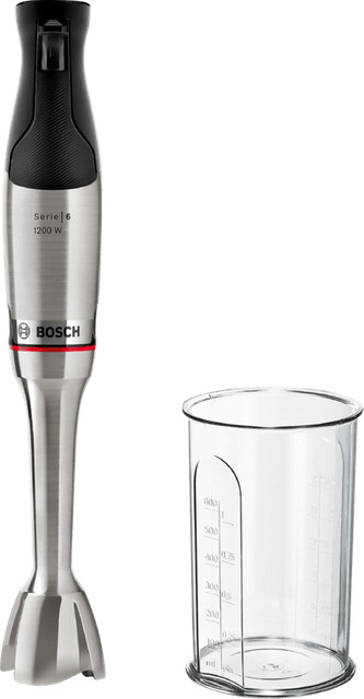 Bosch ErgoMaster Serie 6 MSM6M810 Küchenmaschine in Silber aus Edelstahl - Bild 1
