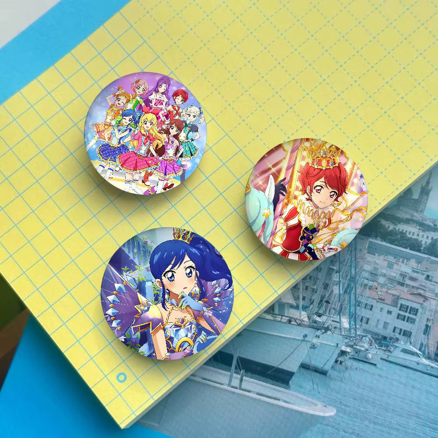 Brosche Cartoon A-Aikatsu Abzeichen, Mädchen - Bild 4