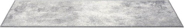 Fußmatte MIABELLA Astra in Grau, modern und rutschfest, waschbar, B/T: 150 x 100 cm - Bild 1