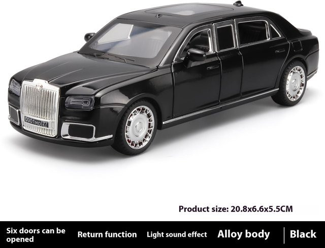 Aurus Motors Aurus Senat Limousine, Modellauto, 1:24, Metall, Sound & Licht, ab 14 Jahren - Bild 1