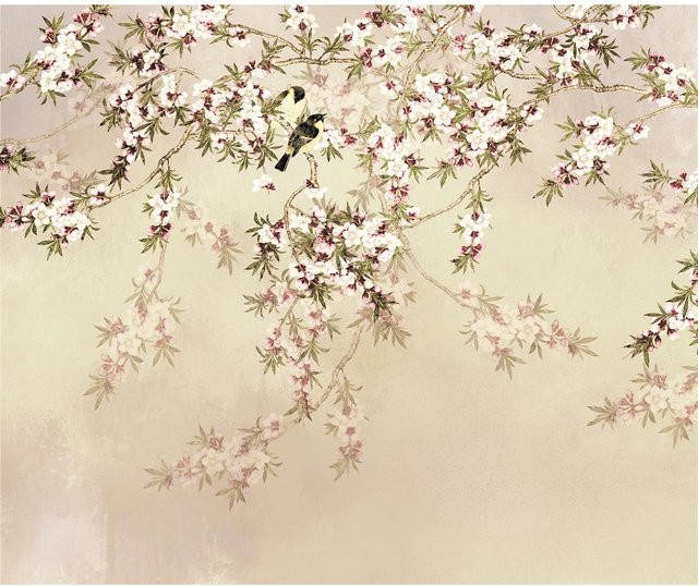 Komar Vliesfototapete Love Birds multicolour B: 300 cm, H: 250 cm - Bild 1