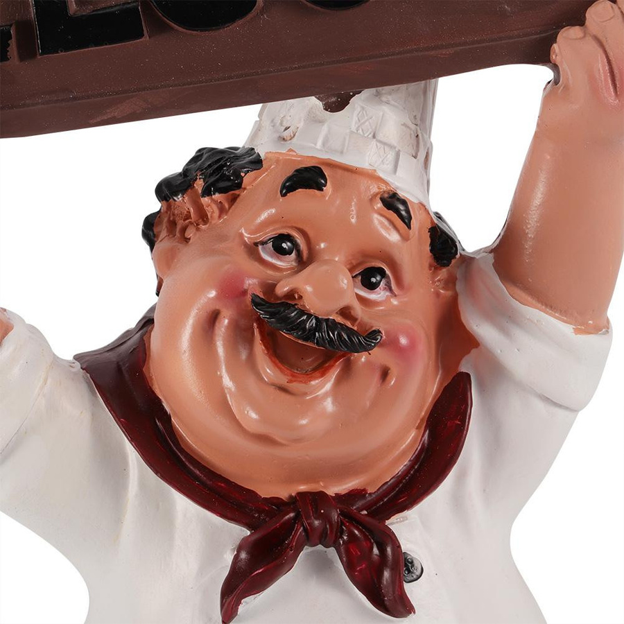 Dekorative Chef Figuren Statue aus Harz von mfySpace für Bar und Kaffee Shop - Bild 4